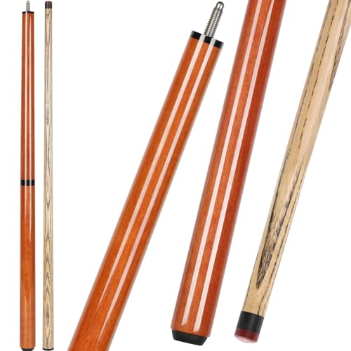 AKLOT Pool Queue, Schwerer Sprungbruch Pause Billard Queue 28oz 1 Stück Pool Stick 14mm Bakelite Tip für Explosive Breaks und Mühelose Sprünge,Orange