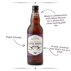 Butcombe Brewery, Rare Breed Pale Ale Bottles, Vegan Friendly, Artisanal Beer with a Smooth, Citrus Twist, 8 x 500ml Butcombe Brewery, Rare Breed Pale Ale Bottles, Vegan Friendly, Artisanal Beer with a Smooth, Citrus Twist, 8 x 500ml – BUTCOMBE