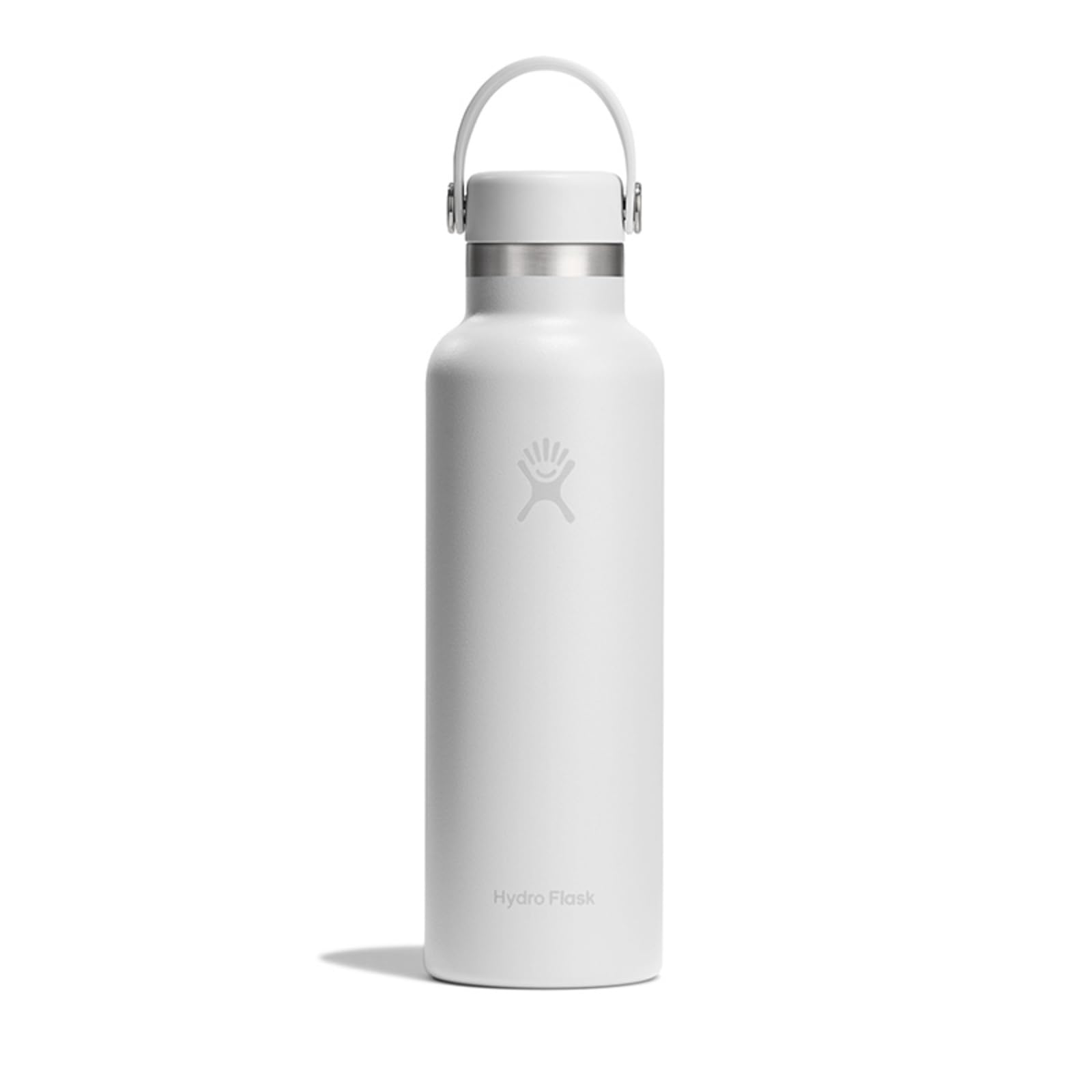 Hydro Flask Water Bottle - Insulated Stainless Steel - Non Spill, Leakproof in 21 Oz Tonal White