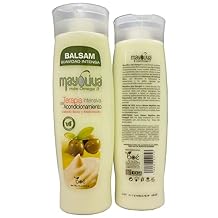 Mayoliva Balsam Suavidad Intensa 11 oz Deep Conditioning Therapy for Dry & Damaged Hair Omega 3, Mayonnaise & Olive Oil Instantly Softens, Repairs & Adds Shine