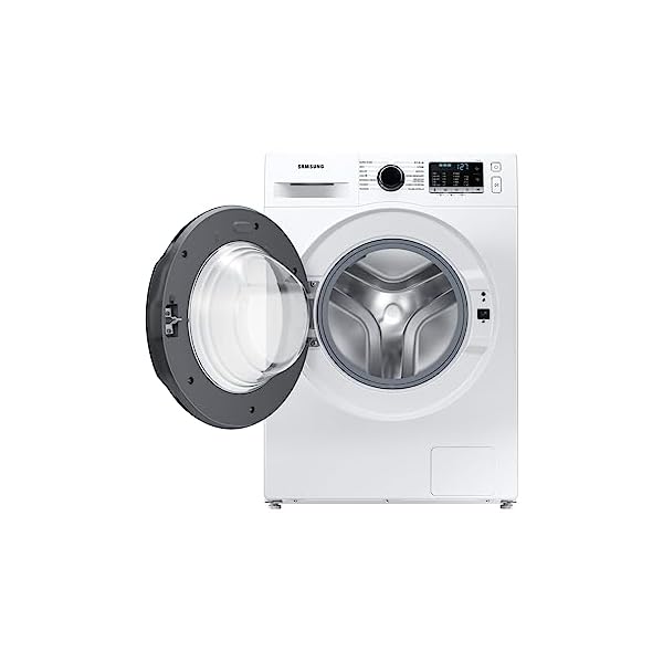 Samsung Waschmaschine Crystal Clean WW80AGAS21AEET Freistehend, 8 kg, 1200 RPM, Dampf, Ecobubble, Frontlader, 60 l x 85 h x 45p cm – Bild 7