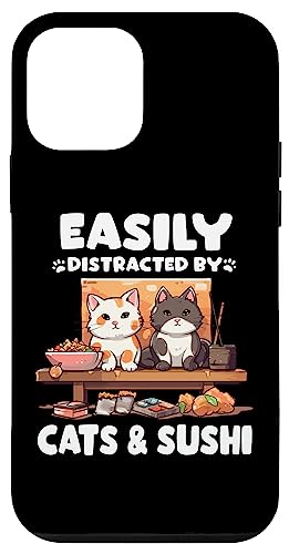 Kawaii Neko - Japanese Sushi Maki Cat �X�}�z�P�[�X iPhone 12 mini �p