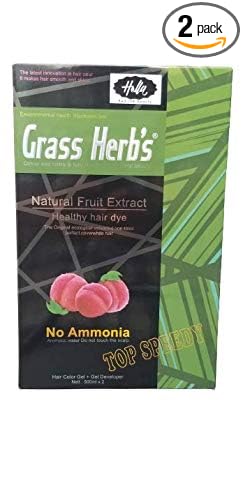 Ella Health & Beauty Grass Herbs Natural Fruit Extract Healthy Hair Dye Hair Color, 1000ml - Black