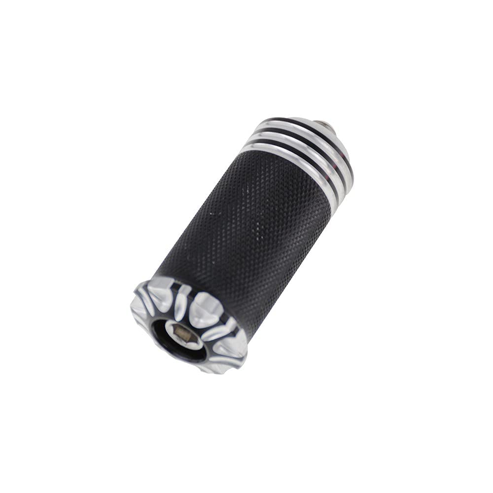 Repose-pieds de moto pour Harley Sportster XL883 XL1200 Touring Road King Softail Dyna Noir