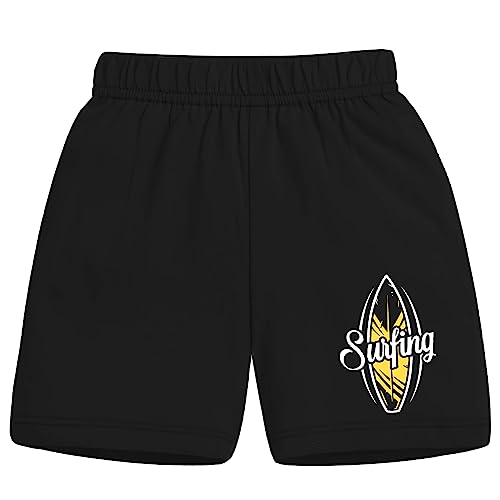 Image of Trampoline Boys Regular Fit T-Shirt and Shorts Set -Pack of 2
