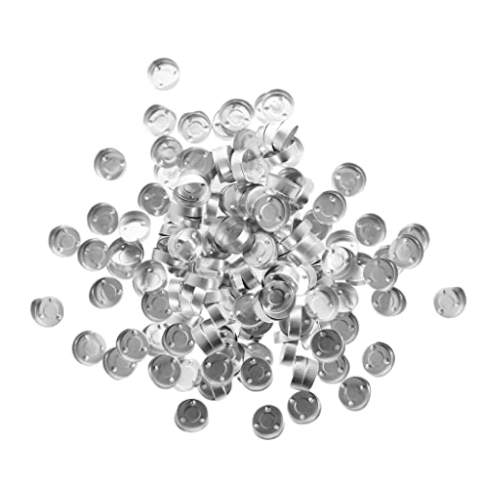 200 Pieces Empty Aluminum Tealight Cups