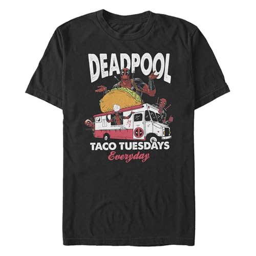 T-shirt Marvel Taco Tuesdays pour homme idéal pour vos soirées chill et barbecues