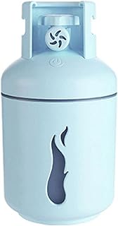 Mini humidificateur 4 en 1 réservoir d'essence Sonic Brume Pulvérisateur air purificateur d'air avec ventilateur de lumière USB bleu