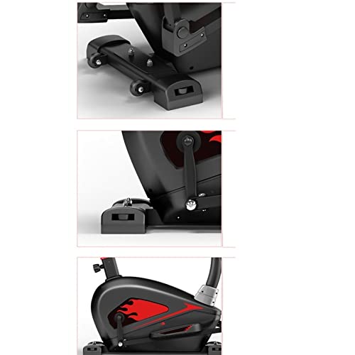 Image of Elliptical Exercise Machine Spinning Bike Multifunctional Elliptical Machine Home Magnetron Silent Space Walker Fitness 16-Speed Adjustment Men and Women
