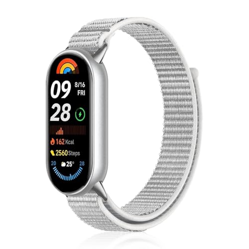 [RUIMAYA] �R���p�`�u�� Xiaomi Smart Band 10/9/8 �o���h�A�����R�l�N�^ �i�C�������[�v�}�W�b�N�e�[�v Mi Band 10/9/8 �����x���g ���i�K���� �ʋC�� �_�炩�� �ϋv�� �X�g���b�v �V���I�~ �X�}�[�g�o���h 1