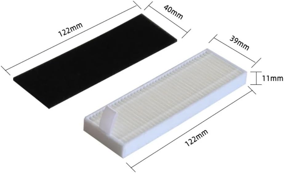5pcs Filter Kit For Uninell for UR1 Robot Vacuum Cleaner Replacement Washable Filter Household Supplies Cleaning Tools commendable
