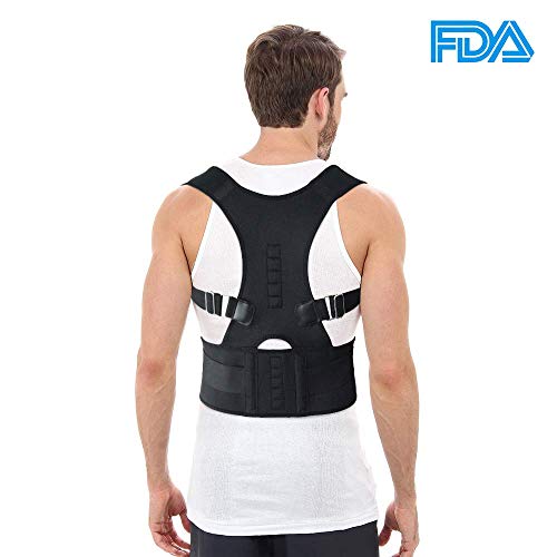 Corrector de postura WGE XXL soluciona la espalda encorvada y fatiga cervical 2