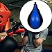 Menolana Boxing Hanging Ball, Punching Bag Fitness Home Gym Dodge Punch Ball Improve Speed, Hand Eye Coordination, Agility, Reaction, Blue