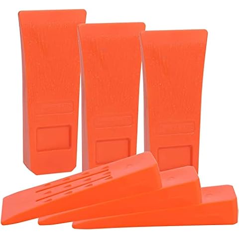 Poweka Juego de Cuñas de Corte de Motosierra de 6 Pulgadas Cover