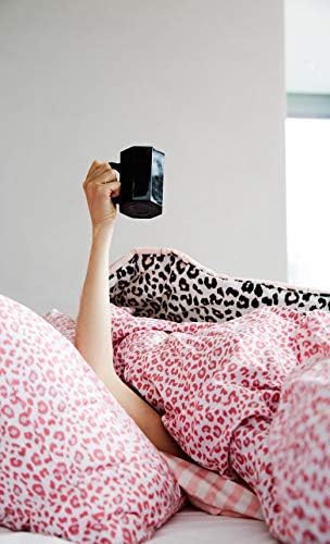 Miniatura 6 de Betsey Johnson - Sábanas de tamaño individual, ropa de cama sedosa y ligera, resistente a la decoloración y a las arrugas (leopardo, tamaño