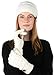 Beanie and Lined Glove Set (E3 & G2) - Ivory