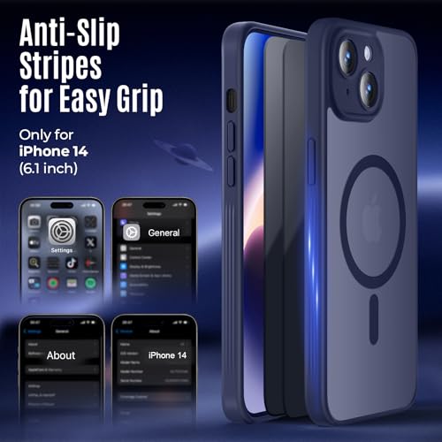 Image of Symcele Designed for iPhone 14 Case, Deep Blue