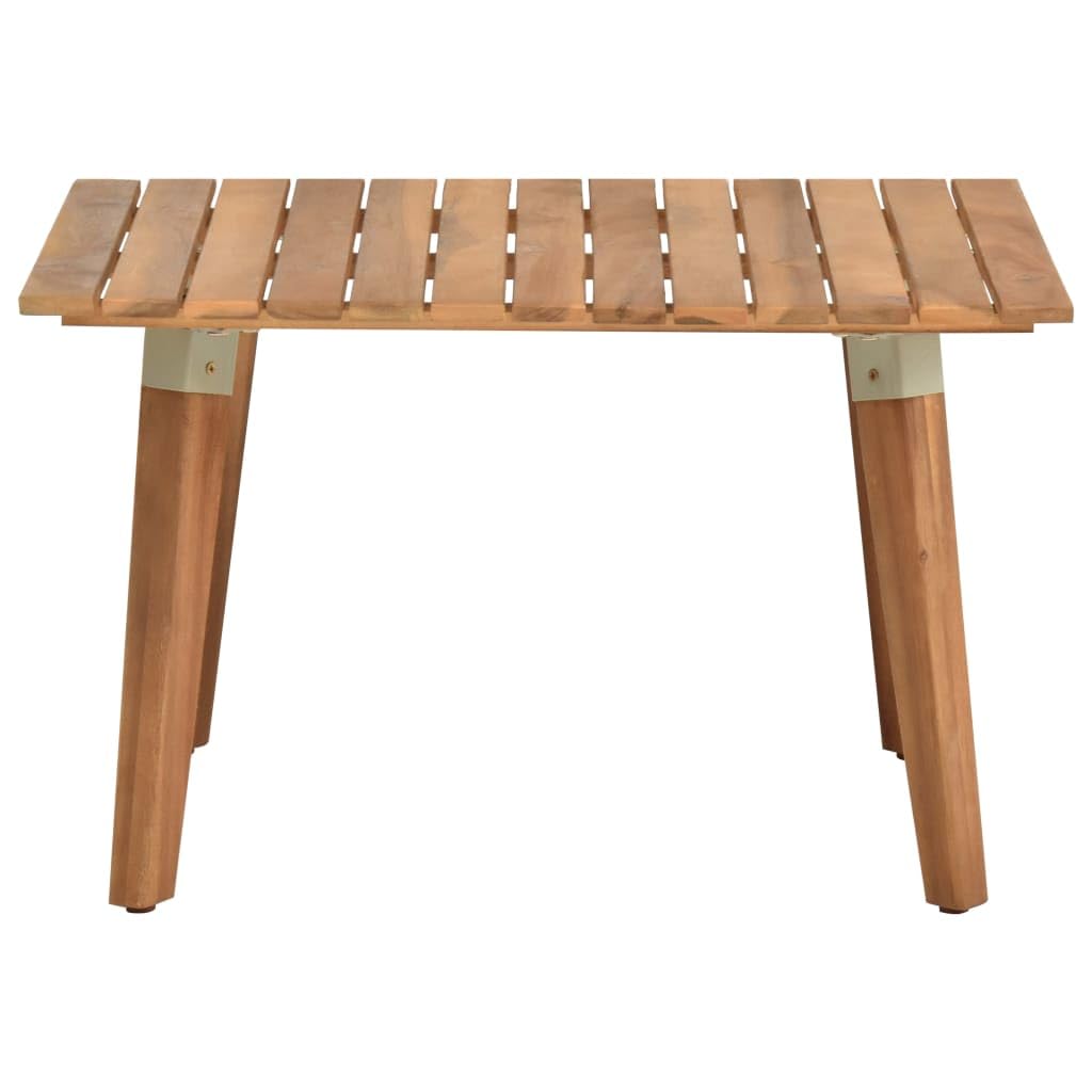 Stoły ogrodowe na zewnątrz - stolik kawowy ogrodowy 60x60x36 cm lite drewno akacjowe
