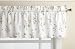 Lorraine Home Fashions English Garden 55-inch x 12-inch Tailored Valance, White/Multi