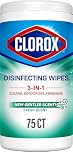 Clorox Disinfecting Wipes, Fresh Scent, 75 Count Canister by Clorox Disinfecting Wipes