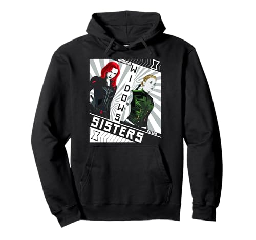 Marvel Black Widow Natasha Yelena Widows Sisters Pullover Hoodie