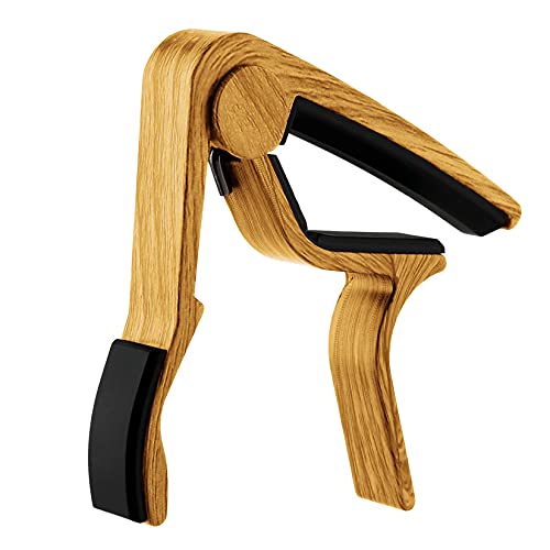 Arieta Capo Traste de Guitarra Acústica/Eléctrica /Bajo. Guitar Capo. Capotraste con Almohadilla...