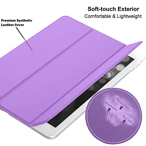 Image of DuraSafe iPad Pro 12.9 inch 4th Gen 2020 Cover A2229 MY2H2HN /A MY2J2HN /A A2069 MXAT2HN /A MXAV2HN /A MXAU2HN /A MXAW2HN /A A2233 MY3K2HN /A MY3J2HN /A MXFY2HN /A MXG12HN /A MXFX2HN /A MXG02HN /A - Purple