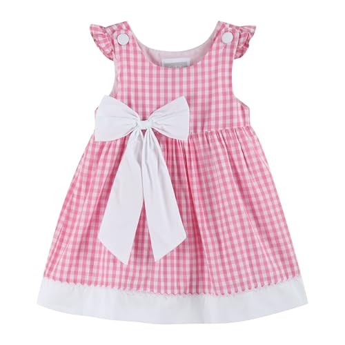 Baby and Girls Pumpkin Bow Dress