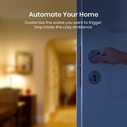 Broadlink Ble Smart Sensor Kit - Radar Motion Sensor, Door Sensor, Temperature And Humidity Sensor For Remote Monitoring And Smart Home Automation, Compatible With Alexa, Hub Included #TOP2