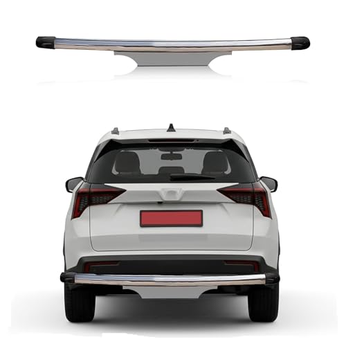 Image of Stainless Steel High Gloss Safety Rear Bumper Protector Sutaible for XEV 9S