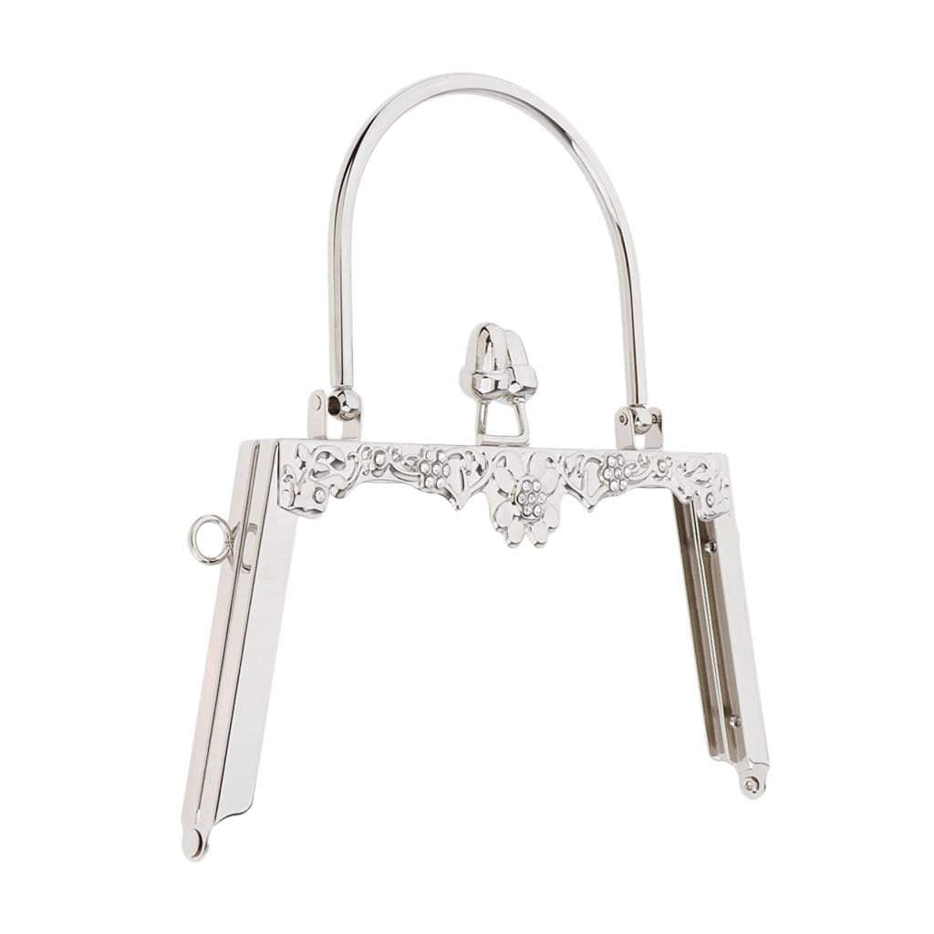 Diaod Metal Frame Kiss Clasp Lock Purse Bag Making Diy