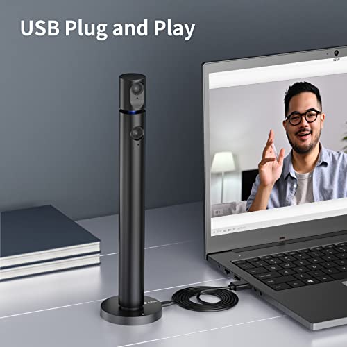 Image of CZUR Halo X Pro Dual Webcam for PC, 1080P Web Camera with Microphone | USB Camera for Computer, 90 View, Plug & Play, Compatible with Windows&Mac, for TikTok /YouTube /Yahoo Messenger