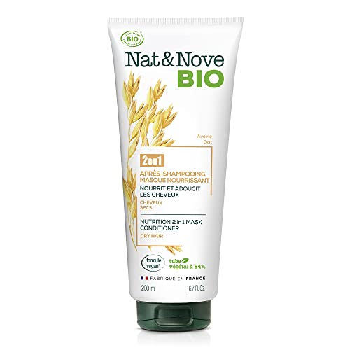 Kéranove 21036644 naturanove Organic Bio Nutrition Oatmeal Conditioner for Dry Hair 200ml, 200 ml (Pack of 1)