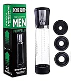 Men's Growth Pump with Strong Suction Vacuum Pump with ED Screen Powerful...