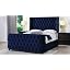 Navy Blue Velvet