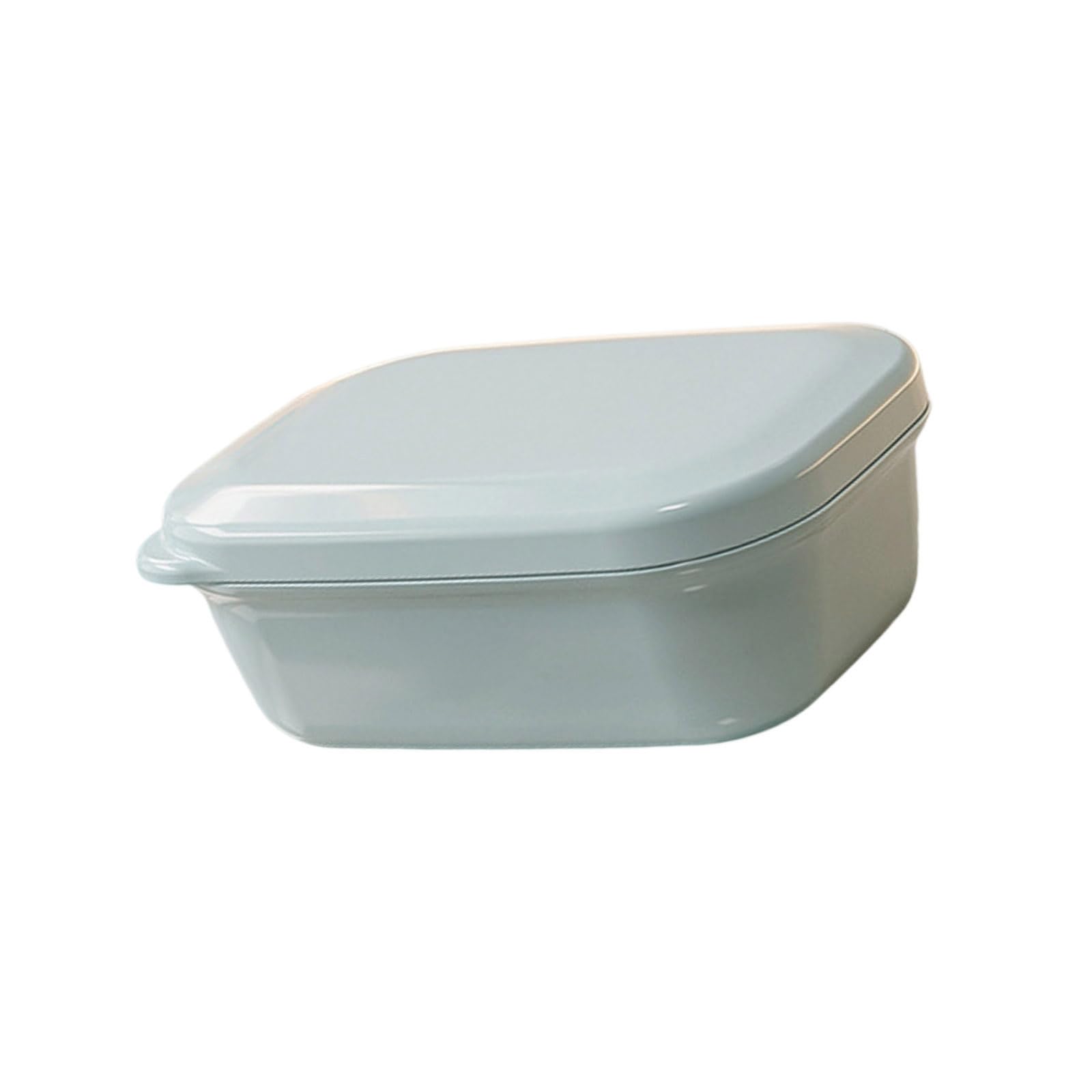 Tsophreniq Practical Soap Storage Case NonSlip Soaps Holder with Drainage Base Organizers Box for Bathroom Shower Sink Countertop Thickened Soap Case