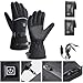 Wooswen Winter Smart Electric Heating Gloves Windproof Warm Waterproof Touch Screen Outdoor Cycling and Skiing Gloves
