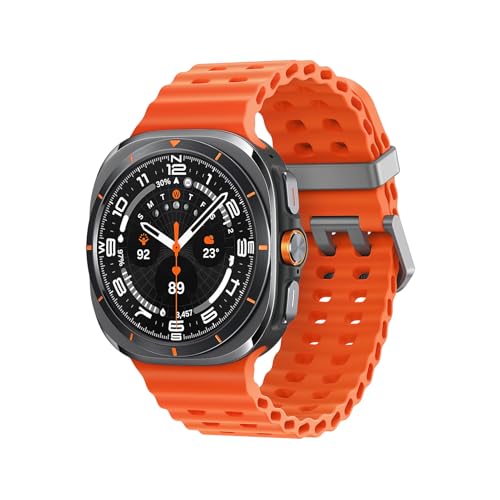 Ocean Silikon Armband für Samsung Galaxy Watch Ultra Armband 47mm 2025/2024 Herren/Damen Atmungsaktiv Weich Sport Band für Samsung Watch 8/7 Ultra Armbands 47 mm Sportarmband Ersatzarmband