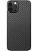 Produktbild Black Rock - Hülle Carbonhülle Case Ultra Dünn Passend für Apple iPhone 12 & 12 Pro I Aramid Handyhülle, Fiber Cover, Kompatibel mit MagSafe, Premium (Schwarz)