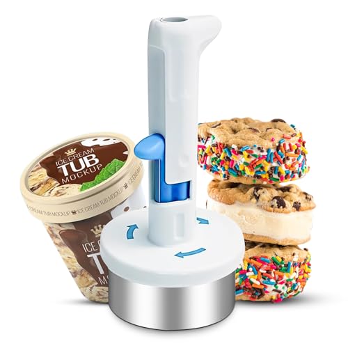 Ice Cream Sandwich Maker Tool, Stainless Steel Ice...
