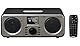 Lenco DAR-030 - DAB+ Radio - Bluetooth V.5 - DAB+ und FM Empfänger - 10 Senderspeicher - 2 x 3 Watt RMS - Fernbedienung - Alarmfunktion - Schwarz