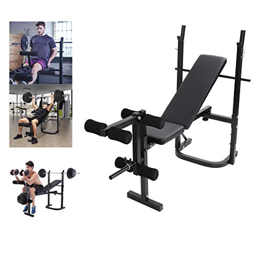 Weight Bench 3 Level Adjustable, Strength Training Bench Foldable, Barbell Bench, Lifting Press Bench, Incline Decline Bench, Fitness Exercise Bench, Home Gym Bench, Bearing Capacity 440LBS