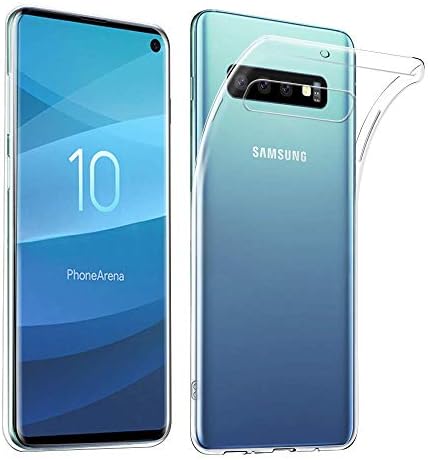 Laifeo Essential Zero Slim Clear Soft TPU Case Compatible with The Samsung Galaxy S10, Soft Flexible Silicone Cover