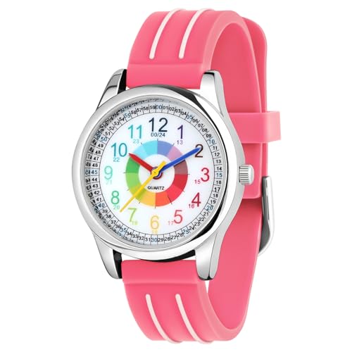 OSDUE Orologio per Bambino Bambini,Orologio Educativo con Lancette per ragazzi