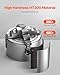 VEVOR 4-Jaw Lathe Chuck, 3 Inch (80 mm), 4-Jaw Independent Chuck, 0.1-3.15 in (5-80 mm) Clamping Range with T-key Fixing Screws Reversible Jaws, HT300 Material, Internal External for Wood Metal Lathe
