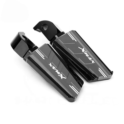 Repose-pieds arrière pour passager moto XMAX 125 250 300 400 support noir