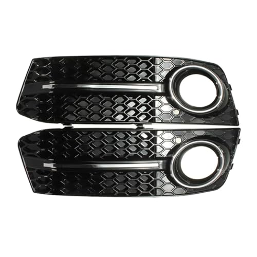 Rejilla luz antiniebla 8K0807681 para parachoques de A4 B8, par de rejillas parrilla embellecedora