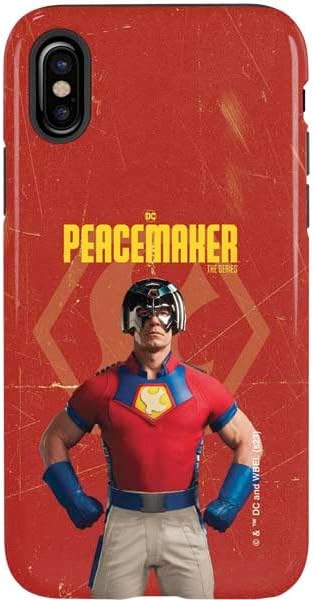Skinit Pro Phone Case Compatible with iPhone X - Officially Licensed DC Comics Peacemaker John Cena Design