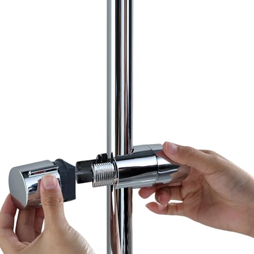 Zuasdvnk Soporte de rociador, soporte de manzana de,Soporte de ducha antideslizante de barra deslizante extraíble - Kits de montaje de suministros de baño, soporte de