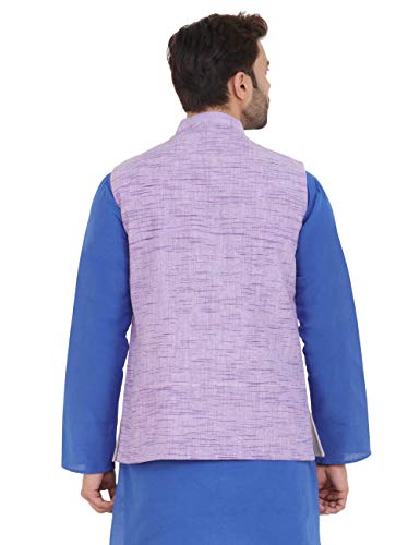 Image of LATEST CHIKAN Men's Textured Nehru Jacket